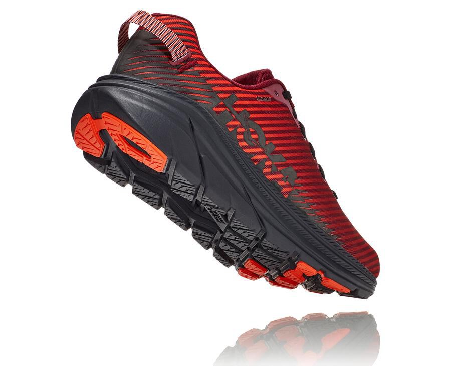 Hoka Australia One One Rincon 2 - Mens Running Shoes Red - OCQKD-6395